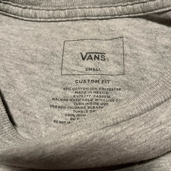 Vans Off The Wall Imperfection Custom Fit T-shirt Sz Small - Picture 5 of 8